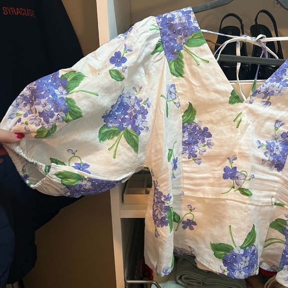 Floral hydrangea top - Picture 5 of 5